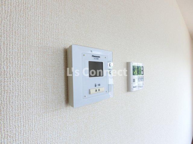 セキュリティ　突然の来客時もＴＶモニターホンでしっかり確認。