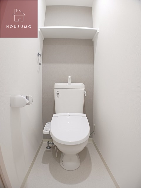 トイレ　ゆったりとした空間のトイレです