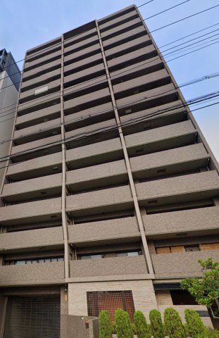 建物外観　コスモ上町台グレイスタワー　外観
