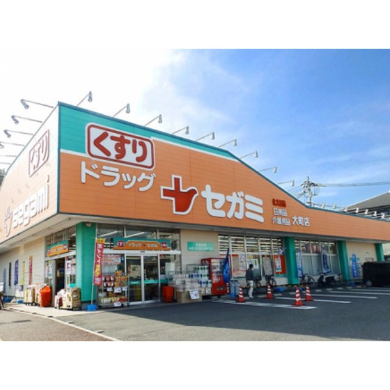 ドラックストア　ドラッグセガミ大町店（ドラッグストア）まで206m