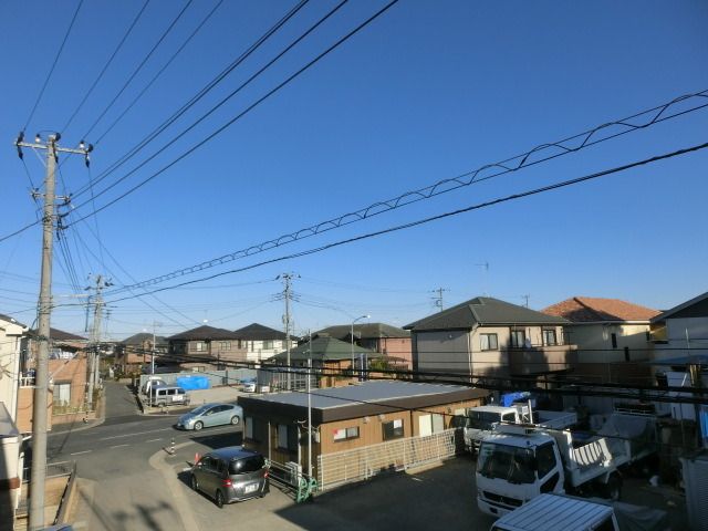 眺望　2階の眺めは良いですね！