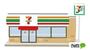 コンビニ　セブンイレブン赤堀今井店（コンビニ）まで445m