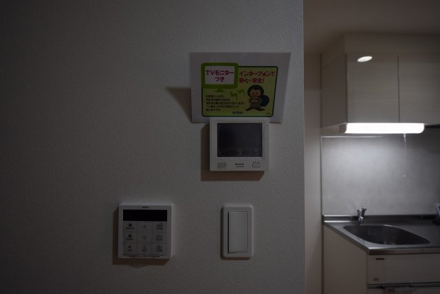 セキュリティ　同ハウスメーカー施工物件の参考写真です
