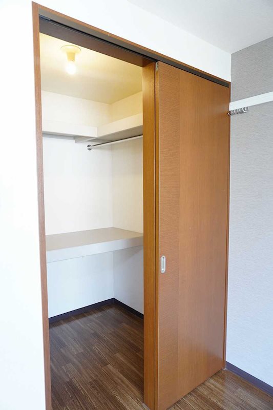 収納　ウォークインクローゼット