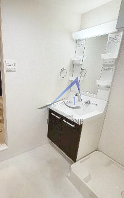 洗面設備　洗面台です。