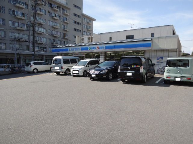 コンビニ　ローソン 深草西浦店（コンビニ）まで20m