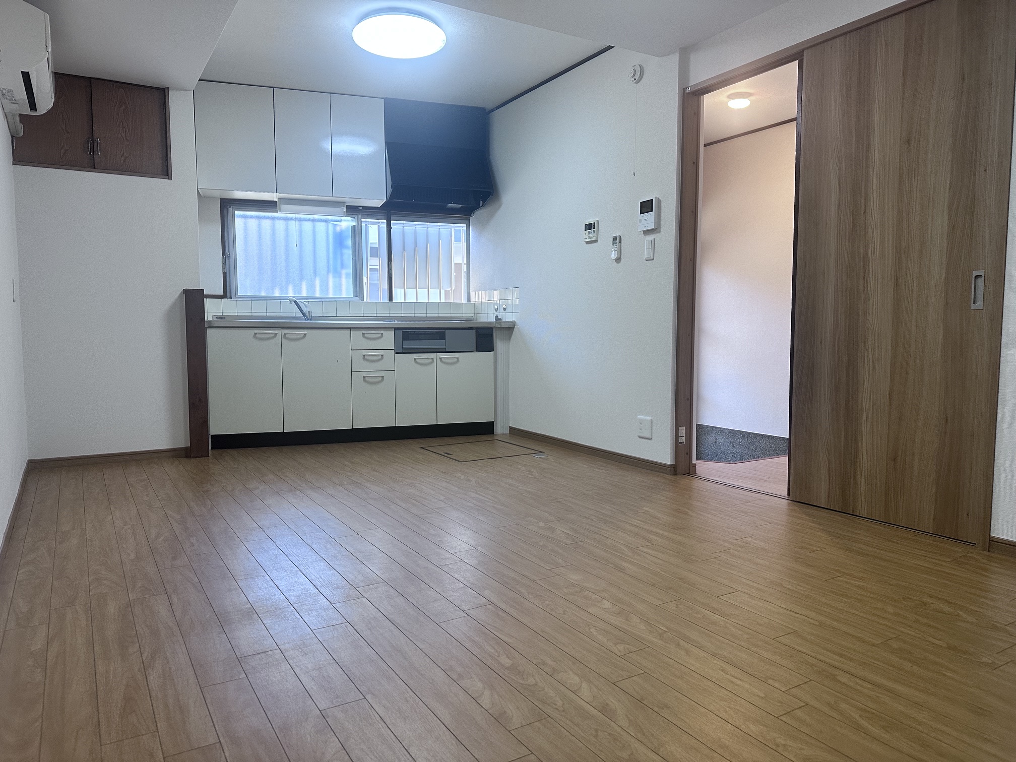 小山西大野町定期借家の居間写真