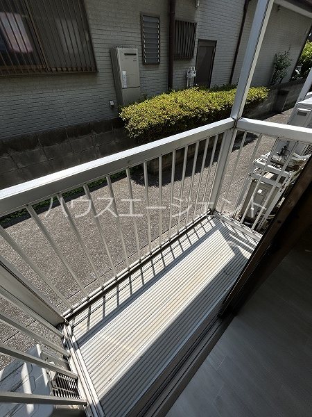 バルコニー　洗濯物も干せます。