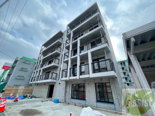 建物外観　札幌市西区八軒五条西「ラピスブラオ八軒」