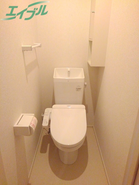 トイレ　同タイプの部屋写真です。