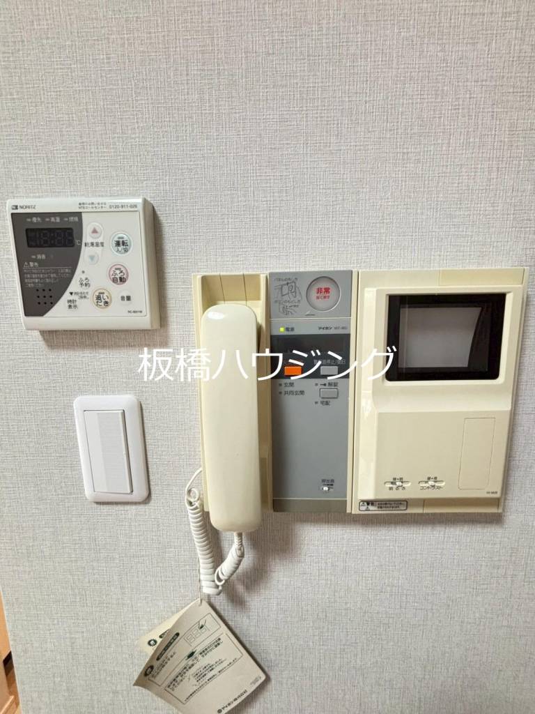 セキュリティ　ＴＶモニター付インターホン