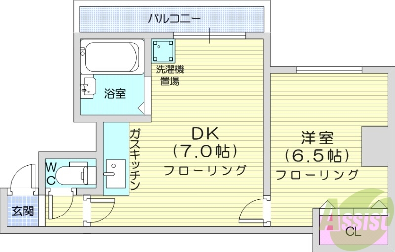 BerlinettaN21の間取り写真