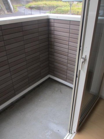 バルコニー　落ち着いた時間を過ごせるバルコニーです