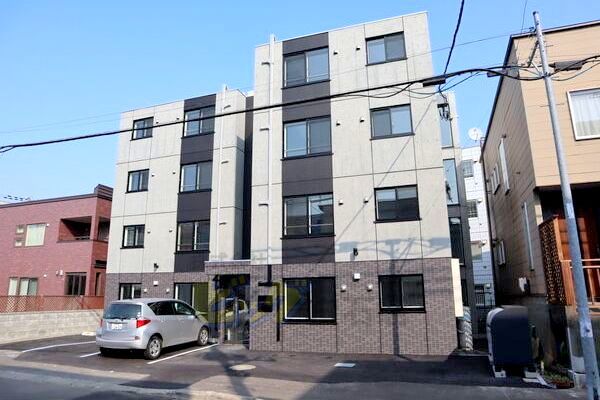 建物外観　Ｗｉ－Ｆｉ付きネット無料採用のマンションです♪