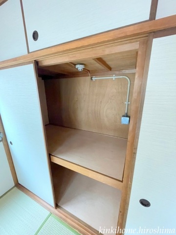 収納　収納も大きめ