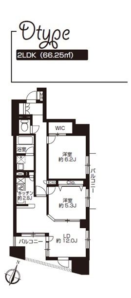 プライムアーバン日本橋大伝馬町の間取り写真