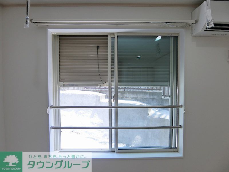 眺望　【施工例】安心の防犯シャッター付