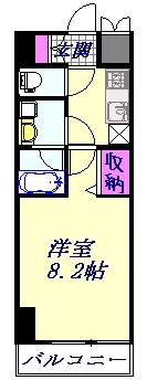 アクシーズタワー新都心の間取り写真