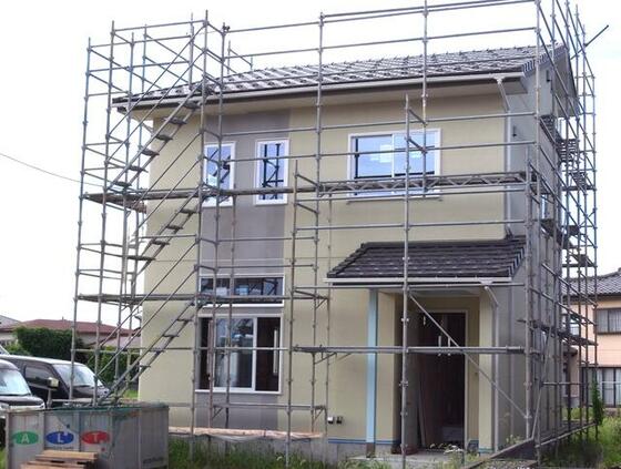 建物外観　現在建築中