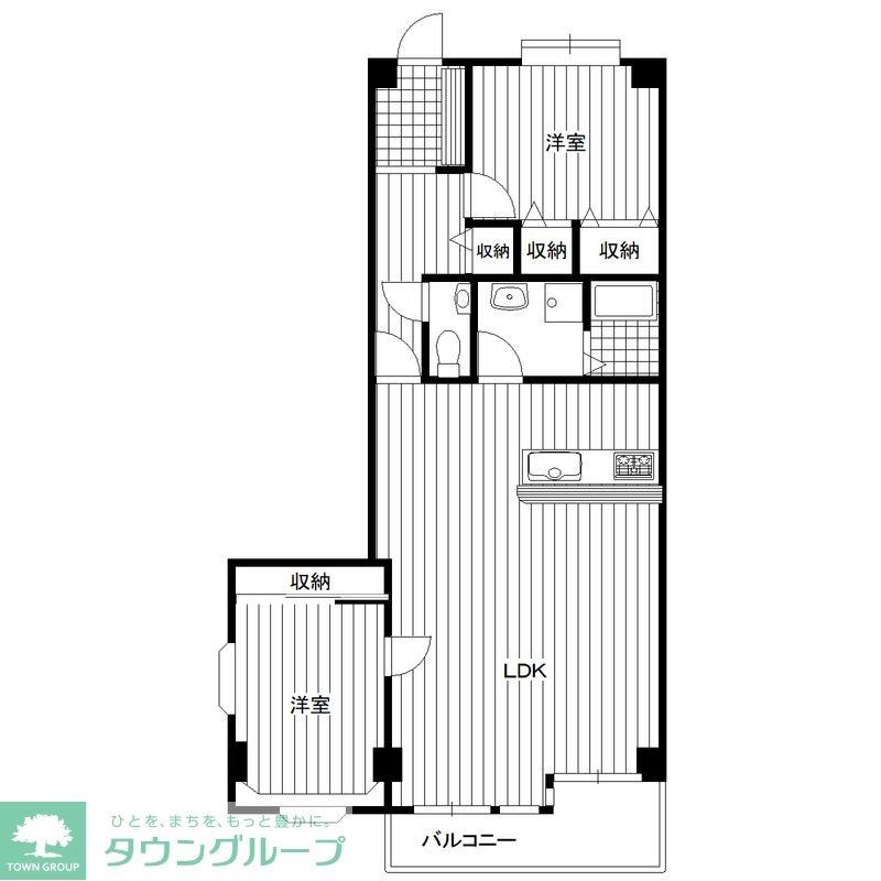 リヴェールフレア田無の間取り写真