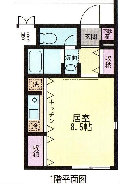 プティメゾンクールの間取り写真