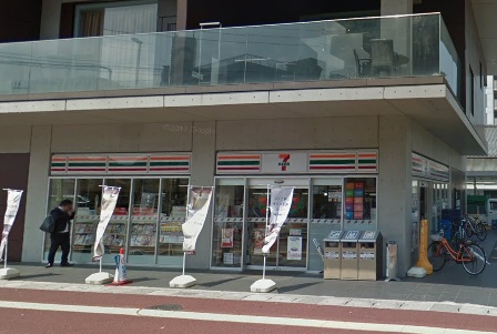 コンビニ　セブンイレブン福岡春吉大通り店（コンビニ）まで162m