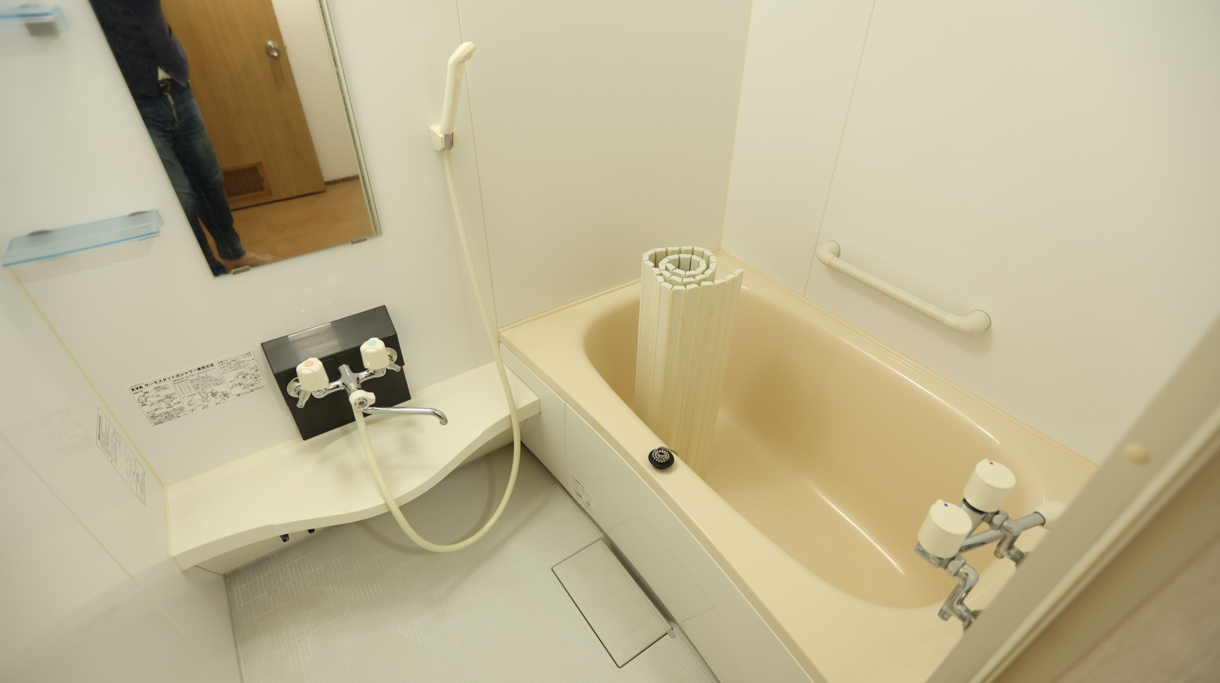 コーポ東川の風呂写真
