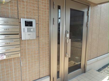 エントランス　エントランス部分