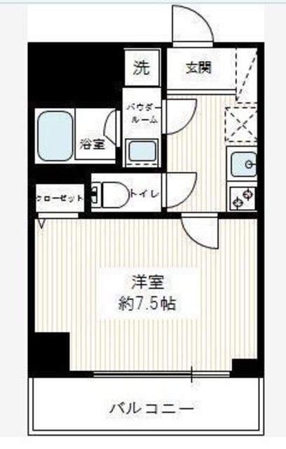 HY’s Stage Brillantの間取り写真