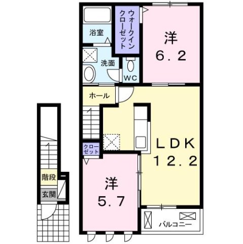 ハピア IIIの間取り写真