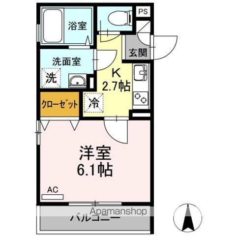 Dーroom殿町の間取り写真