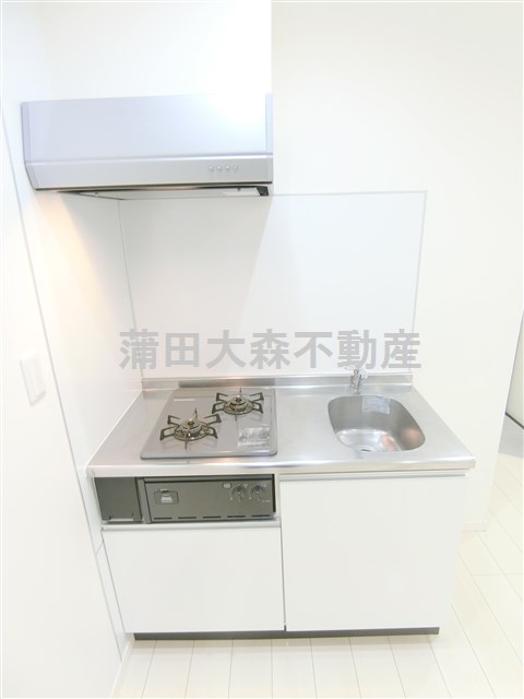 キッチン　2口ガスシステムキッチン