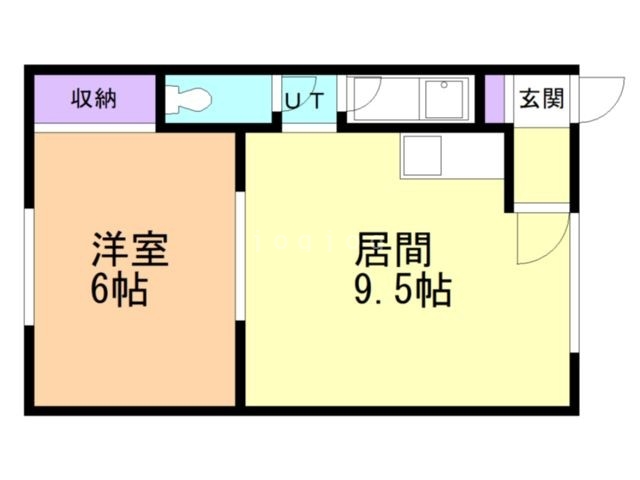 コーポ北欧館の間取り