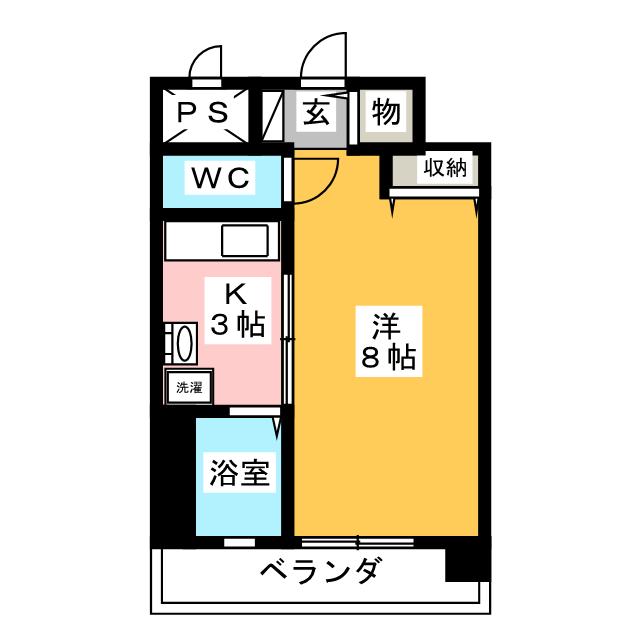 ソアレとこなめの間取り