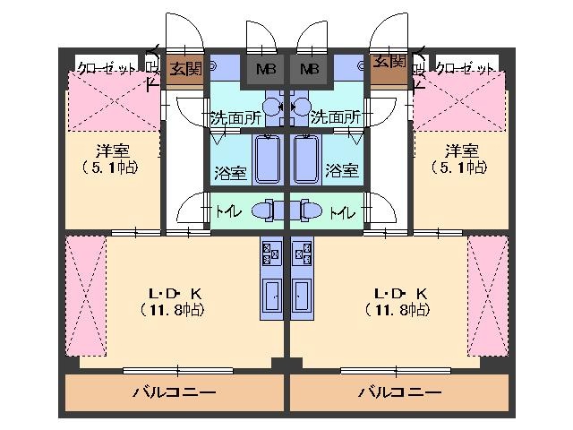 【メゾン積の間取り】