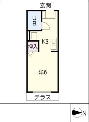 ハイツ日啓の間取り