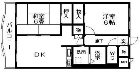 ダンデライアン鵠沼の間取り