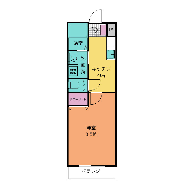 リフュージの間取り