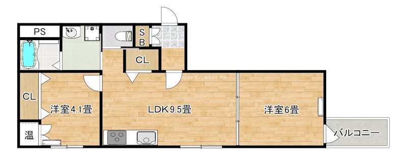 GRANDIR石津川の間取り