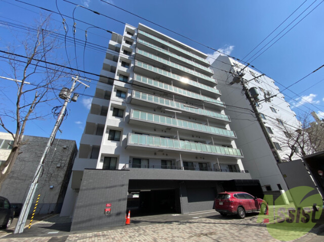 【プライマル札幌桑園の建物外観】