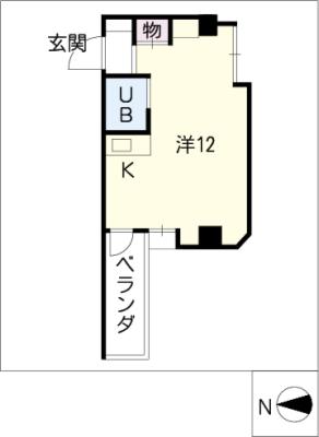 アルファビル栄の間取り