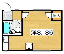 大黒ハイツの間取り