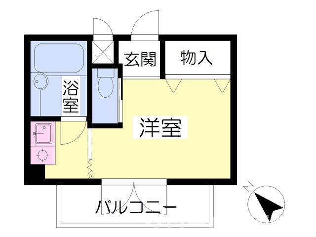 綾歌郡宇多津町浜二番丁のマンションの間取り