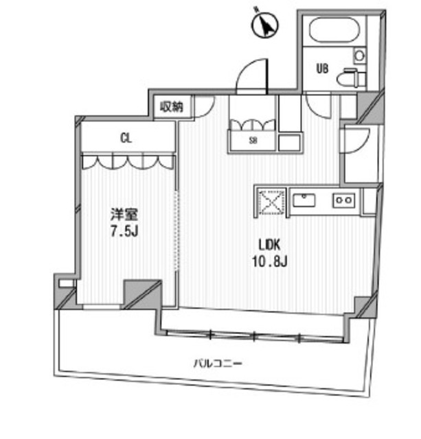 シティテラス赤坂の間取り