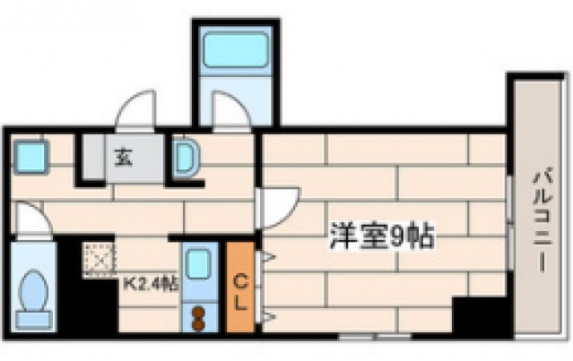 WEST COURT川崎大師の間取り