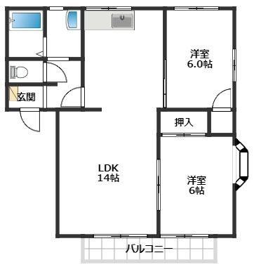 イージストパレスの間取り