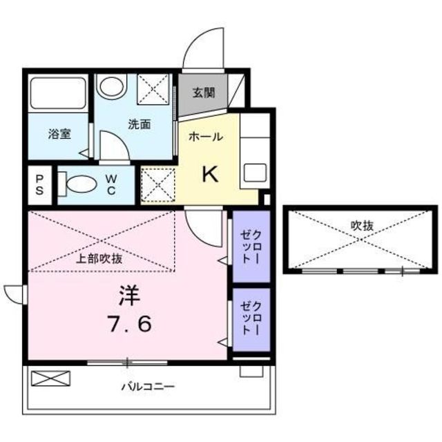 アネックスＫの間取り