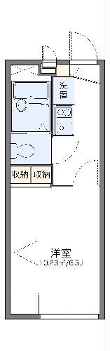 レオパレス高木の間取り