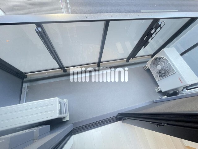 バルコニー　同タイプ別部屋の写真です。