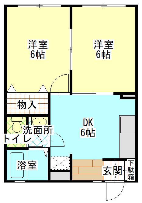 グリーンハイツ（余目）の間取り